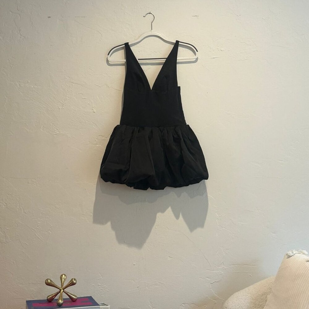 NWT - Oh Polly Anahita Micro Mini Dress - Black size 4 - Picture 8 of 8